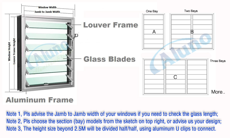 Aluminum Glass Louvre Windows For House Buy Louvre Windows Glass