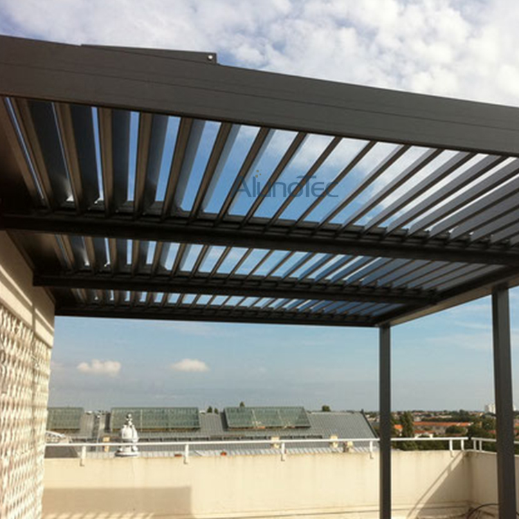 Luxury Electric Louvered Patio Cover, Motorized Louvered Patio Covers