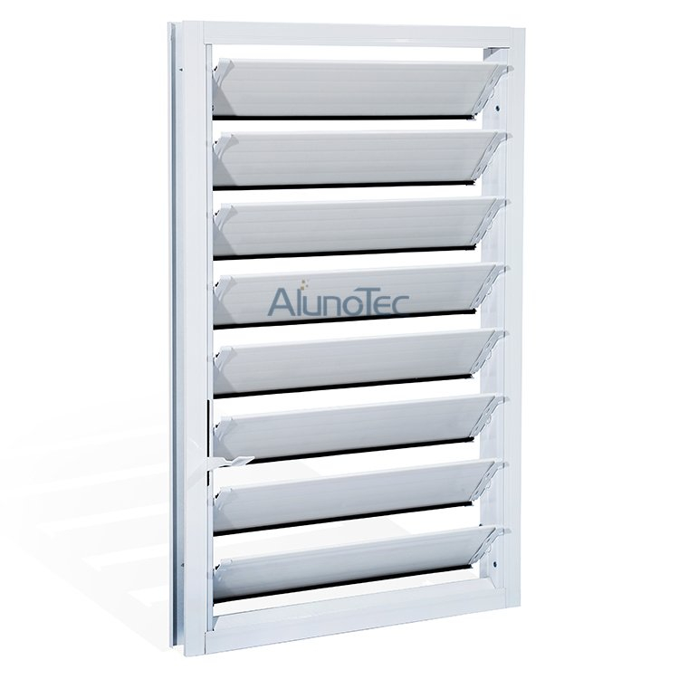 Air Ventilation Operable Aluminium Blade Louvre Shutter Window - Buy ...