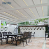 Waterproof Electric Garden Aluminum Gazebo Retractable Awning For Patio