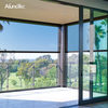 Motorized Windproof Fabric Sun Block Zipper Screen Garden Roller Zip Blinds for Outdoor