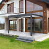 Balcony Gazebo Aluminium Garden Sun Shade Pergola Louvered Roof System