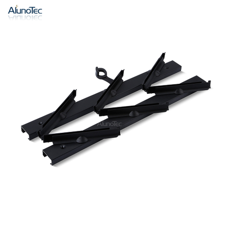 SF-200 6' Black Color Glass Louver Frame Gallery