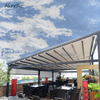 Electric Adjustable Retractable Louvered Roof For Swimming Pool