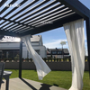 DIY Freestanding Rainproof Electric Pergola Opening And Closing Louver Roof for USA