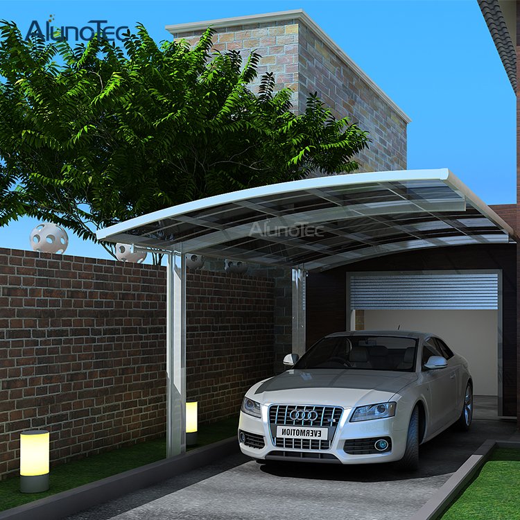 Aluminum Polycarbonate Carport - Perfect Design for Your Car