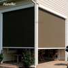 Exterior Roof Sunshade Pergola Electric Balcony Side Curtain with Motor