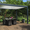 Outdoor Waterproof awning Shade Gazebo Pergola On The Terrace