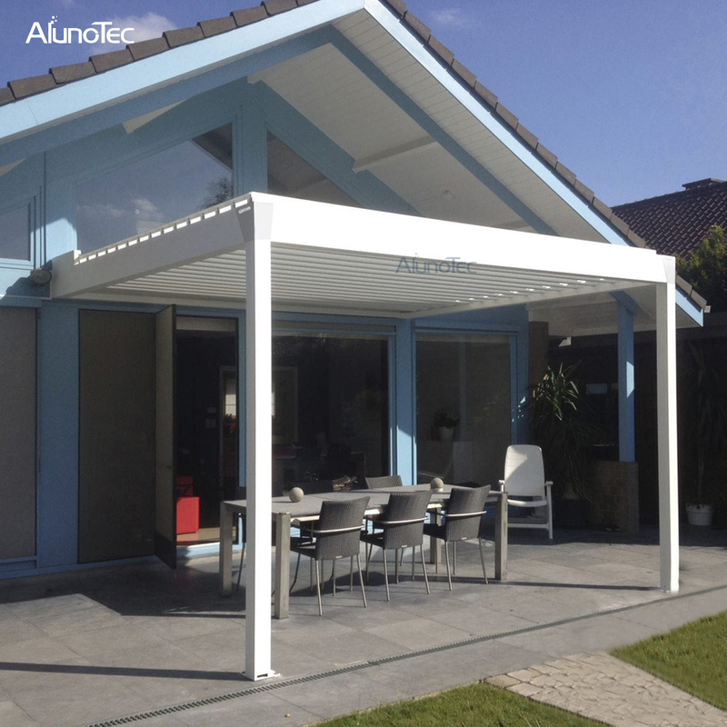 Easily Assembled Louvered Gazebo Pergola Kits For Garden