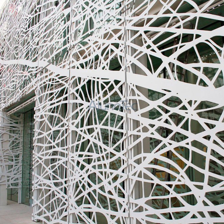 Modern Decorative Wall Panel Design Dividers Metal Facade Cladding