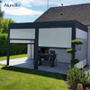 Aluminum Awning Electric Remote Control Pergola For Garden 