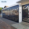 Alunotec 3d Laser Engrave Fence For Garden Decoration
