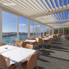 Outdoor Restaurant Customize Design Pergola With Louvered Roof