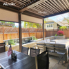 Professional Customized Motorized Louver Pergola Roof System For Home