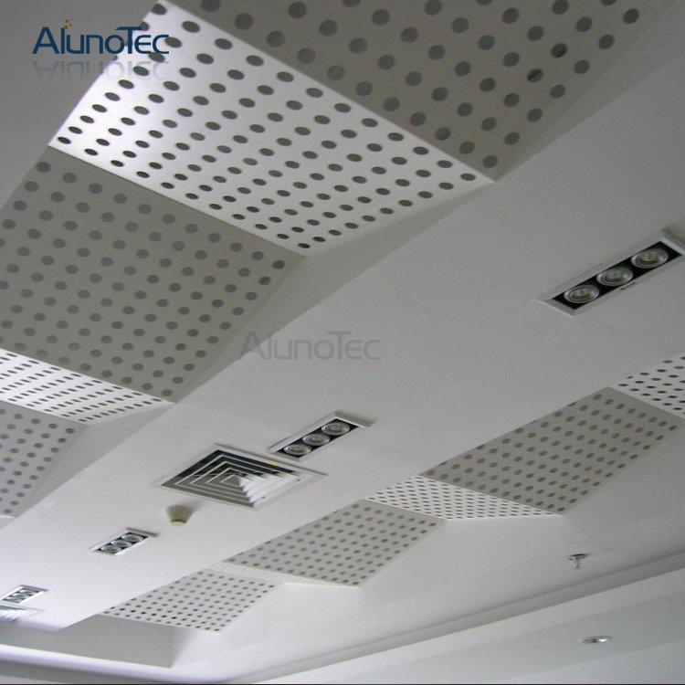Heat Resistant Aluminium Perforated Suspended Ceiling Panel
