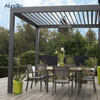 Motorized Bioclimatic Gazebo Pergola Kits With Screens And Lights