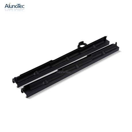 New Design SF-200 6' Black Color Glass Blade Louver 