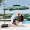 Easy To Install Aluminum Folding Roman Cantilever Sun Umbrella for Sale