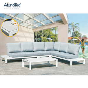 Luxury Upholstery Sofa Set Sectional Garden Leisure Patio Furniture