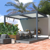 AlunoTec Outdoor Louvre Roof 6x4 Patio Cover Structures Ideas Pergola Installation for Backyard Deck
