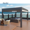China Modern Waterproof Pvc Electric Garden Sun Shade Pergola Kits