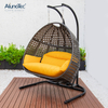 New Design U-shaped Stand Folding Single Patio Swing Chair Garden Hammock