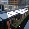 New Design Aluminum Retractable Pergola Awning Roof For Swimming Pool 