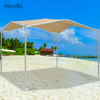 Aluminum Frame Gazebo Exterior Roof Sun Shade Canopy Awning with Fabric