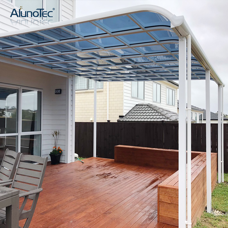 Polycarbonate panels awning canopy patio cover