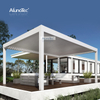 Waterproof SunShade Louver Arches Arbours Awnings Pergola Gazebo Use for Outdoor Garden
