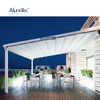 Waterproof Tent Gazebo Retractable Roof BBQ Awning Roof