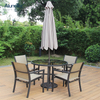Luxury Modern Design Outdoor Furniture Dining Set Garden Dining Table Chairs