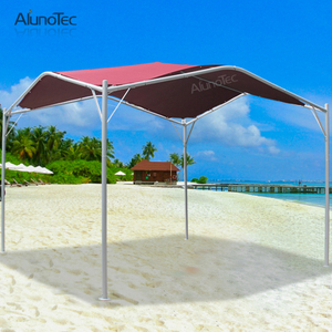 Hot Sale Waterproof Outdoor Polyester Fabric Canopy Awning for Seaside