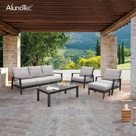 Outdoor Garden Leisure Patio Furniture Sectional Upholstery Sofa Sets
