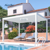  16 X 16 Quote Louvred Cover Pergola Outdoor Struxure with Motorized Roller Blind