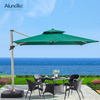 Rectangle Roof Outdoor Balcony Leisure Canopy UV Resistant Umbrella with Aluminum
