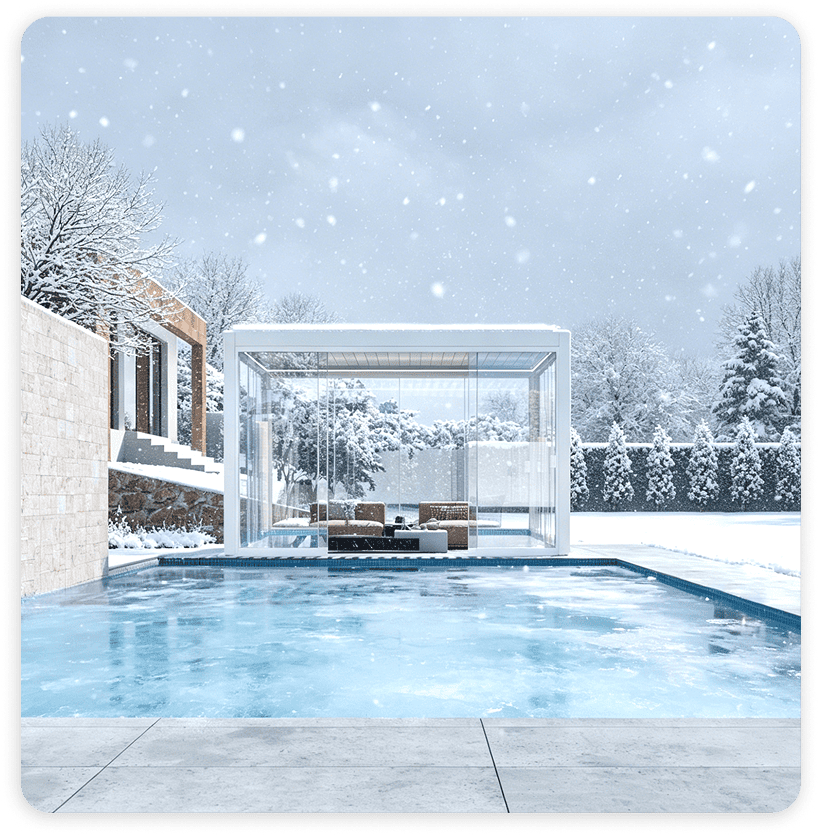 Snow-Proof Pergola