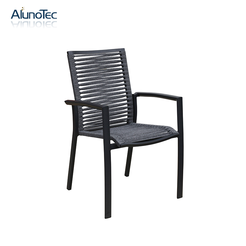 Outdoor Patio Furniture Dining Table with Chair Sets for Garden Hotel Contract 