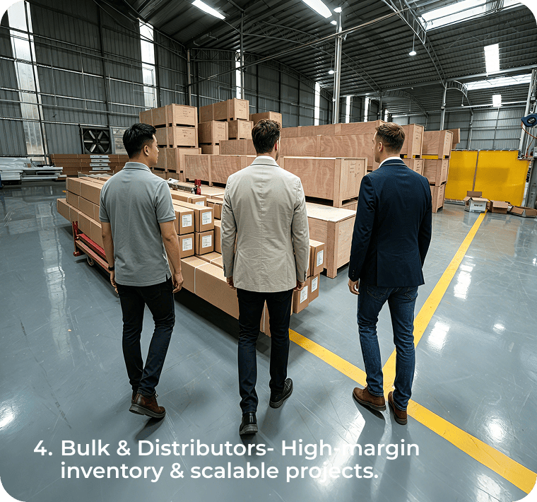 Bulk & Distributors pergola